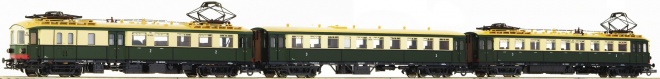 3 unit Electric rail car Blokkendoos Digital with Sound<br /><a href='images/pictures/Roco/63144.jpg' target='_blank'>Full size image</a>